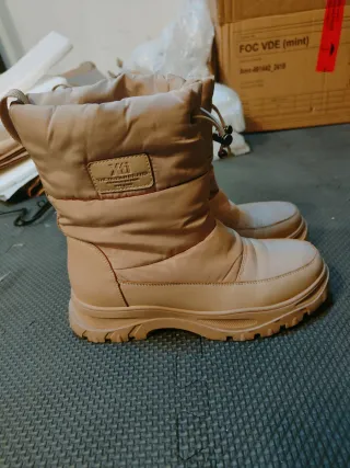 Botas de nieve xti beige