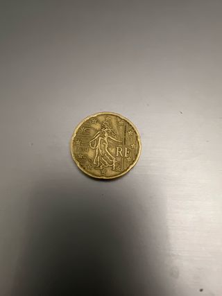 Moneda 20 céntimos Euro 2001 RF