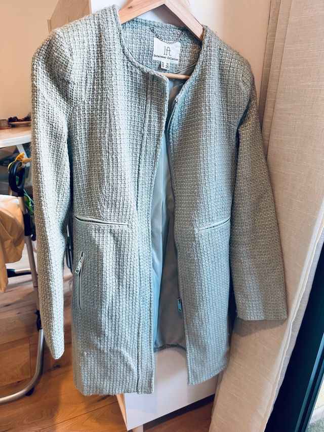 Abrigo Lefties verde talla S