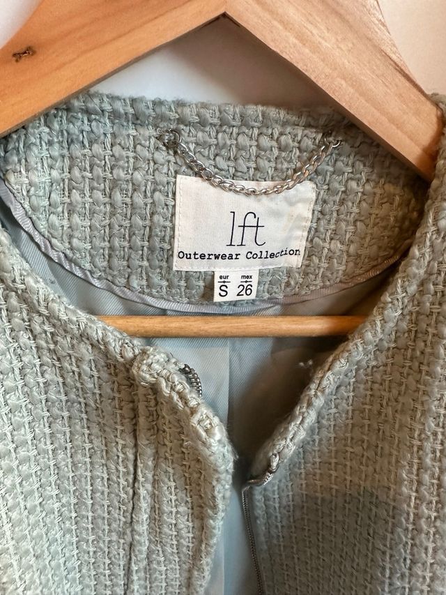 Abrigo Lefties verde talla S