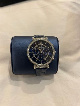 Reloj Swarovski Azul y Plateado