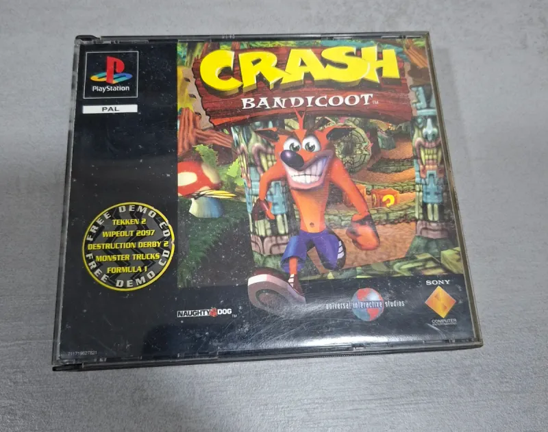 Imagen de Crash Bandicoot PAL PS1 Demo CD