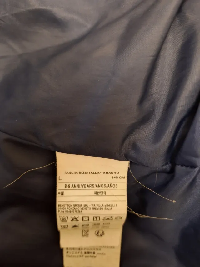Abrigo Benetton niña 8-9 años 140 cm