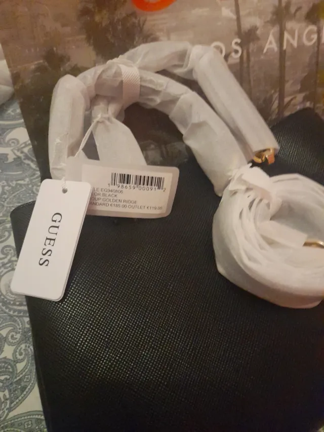 Bolso Guess Negro Original