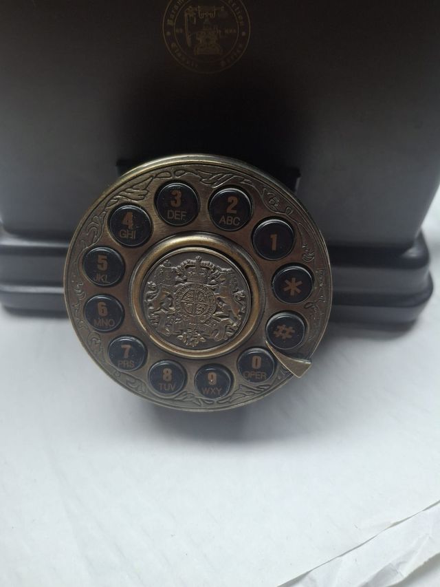 Teléfono vintage estilo antiguo Réplica de 1900