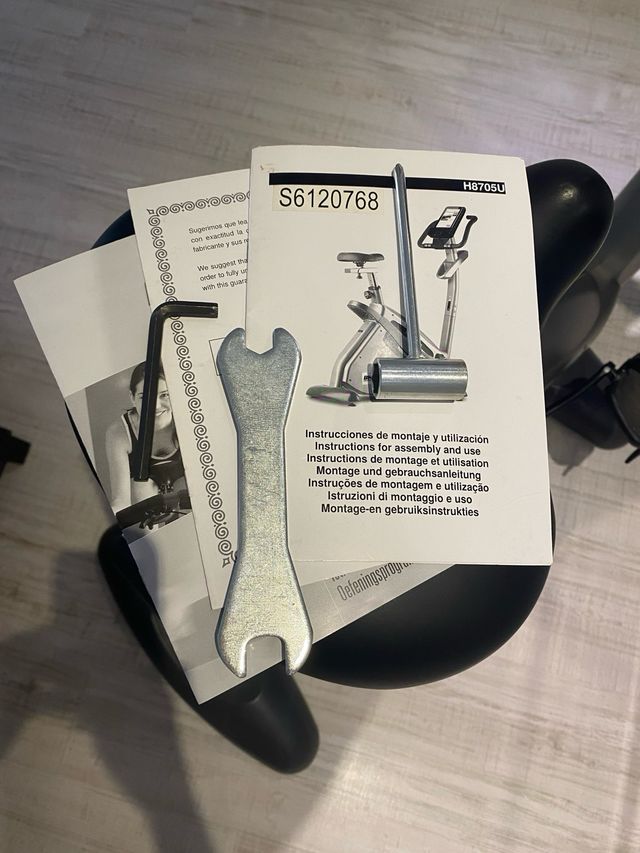 Bicicleta Estática BH Carbon Bike Dual