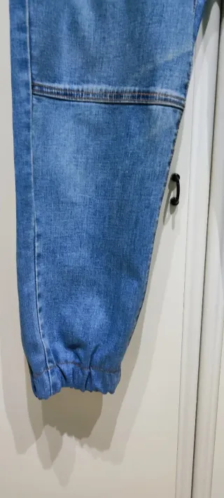 Jogg Jeans donna vita alta taglia M