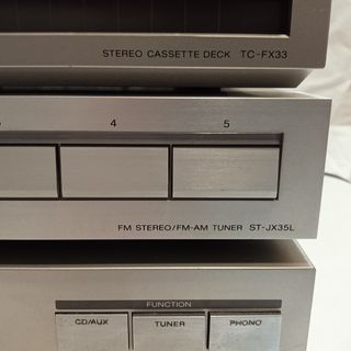 Sony Equipo de Sonido Vintage. Ampli con Bluetooth