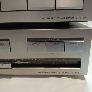 Sony Equipo de Sonido Vintage. Ampli con Bluetooth