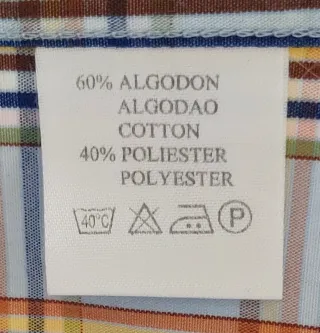 Camisa de cuadros azules - Dustin Vintage