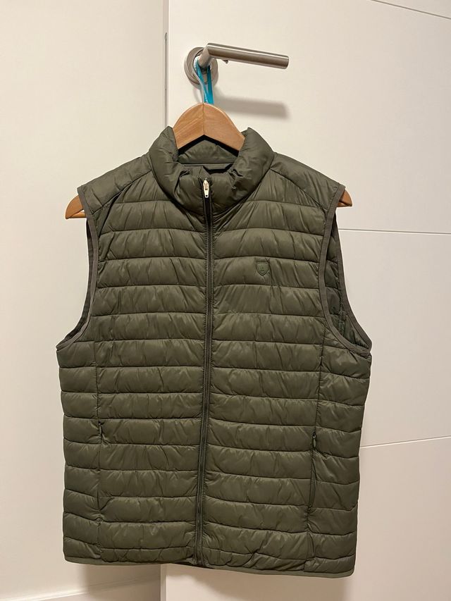 Chaleco acolchado Álvaro Moreno verde