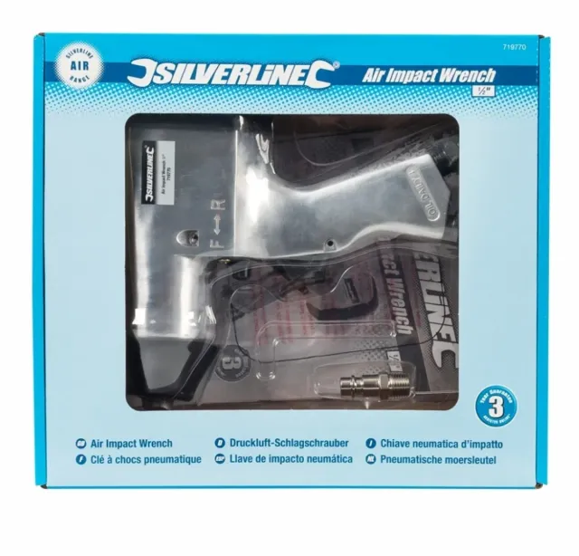 Llave de impacto Silverline 1/2