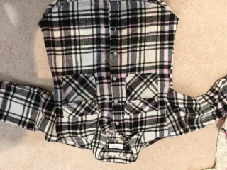 Camisa cuadros invierno niña 7-8 años