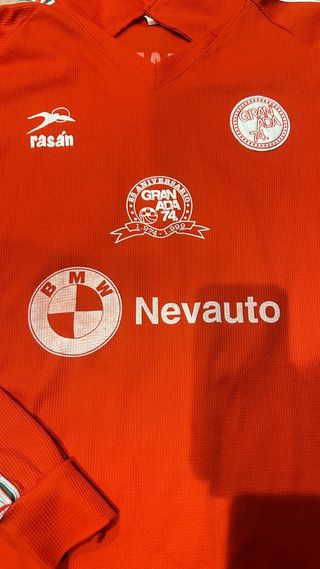 Camiseta Granada 74 Aniversario Rasan Roja