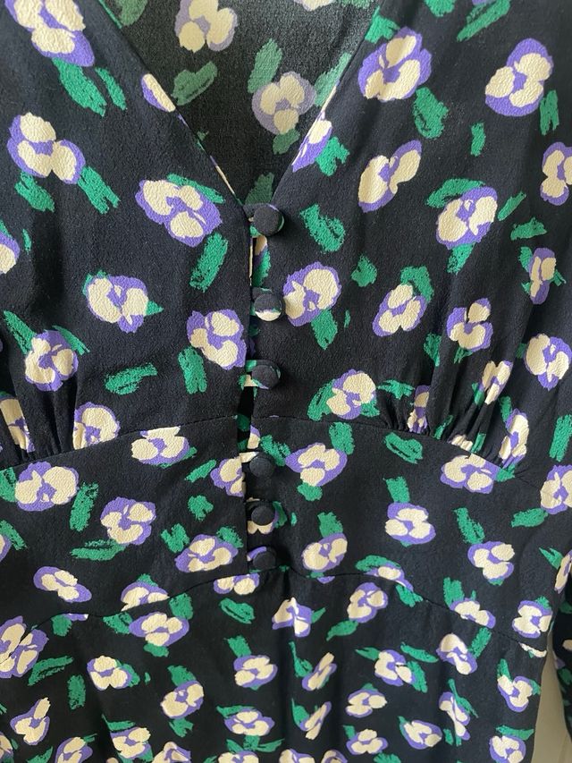 Vestido estampado floral