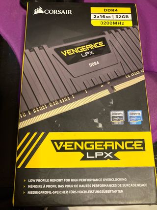 Corsair Vengeance LPX DDR4 16GB (1x16GB) 3200MHz