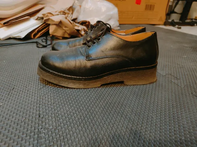 Zapatos de piel negros