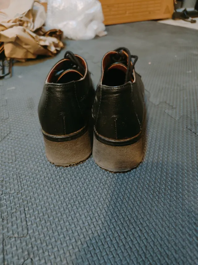 Zapatos de piel negros