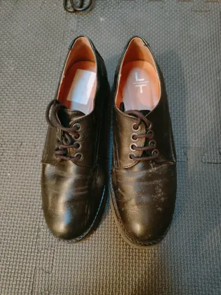 Zapatos de piel negros