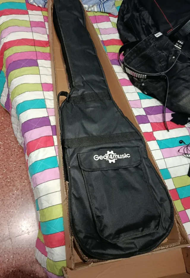 Bajo Eléctrico Gear4music Negro