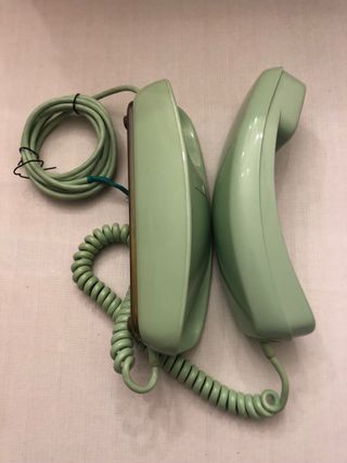Teléfono Góndola Sobremesa Verde