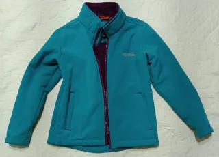 Chaqueta niña Regatta azul 7/8 128 cm