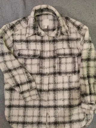 Chaqueta H&M cuadros oversize