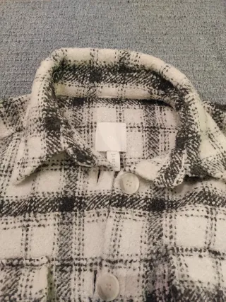 Chaqueta H&M cuadros oversize