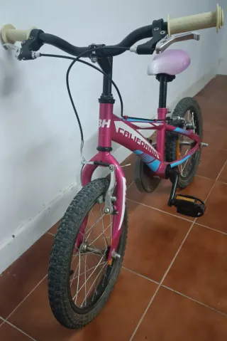 Bicicleta BH California 16 Rosa Niña