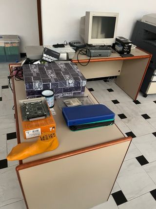 Conjunto de muebles de oficina