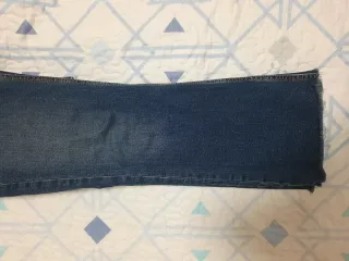 Pantalón vaquero Zara mujer azul