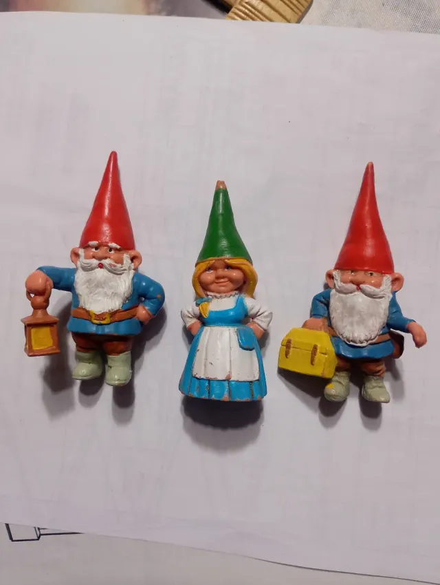 Muñecos Goma David el Gnomo BRB