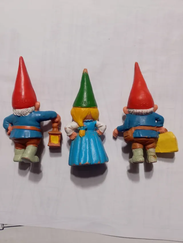 Muñecos Goma David el Gnomo BRB