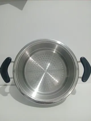 ,.OLLA VAPORERA AMC DIÁM. EXTERIOR 28 C.ALTA 11,5