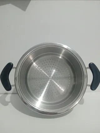 ,.OLLA VAPORERA AMC DIÁM. EXTERIOR 28 C.ALTA 11,5