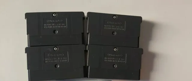 Lote 4 juegos Nintendo gba Game boy advance pal