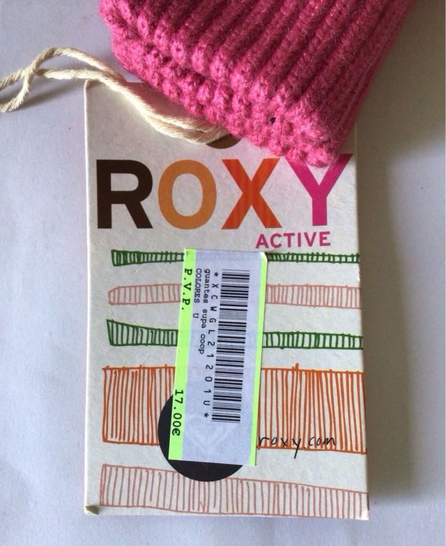 Guantes Roxy Rosa