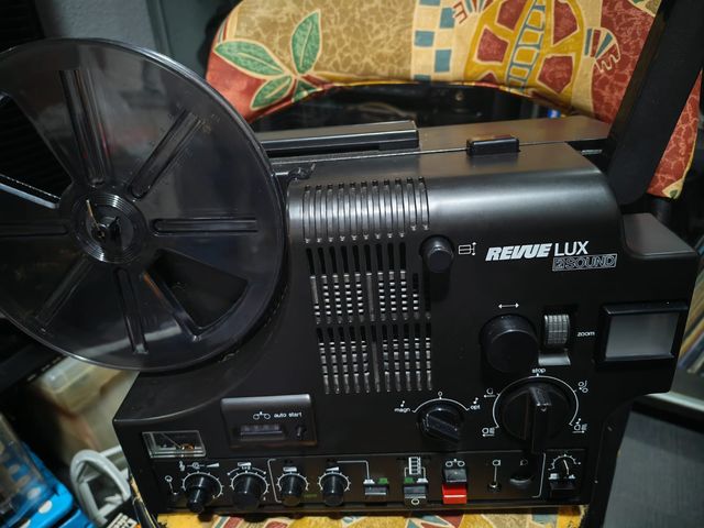 Reproductor Super 8 Revue Lux 2 Sound