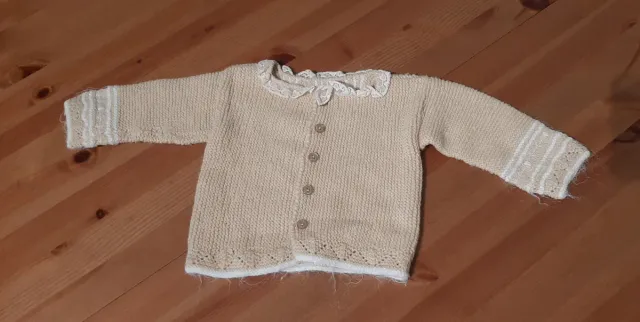 Chaqueta bebé de punto