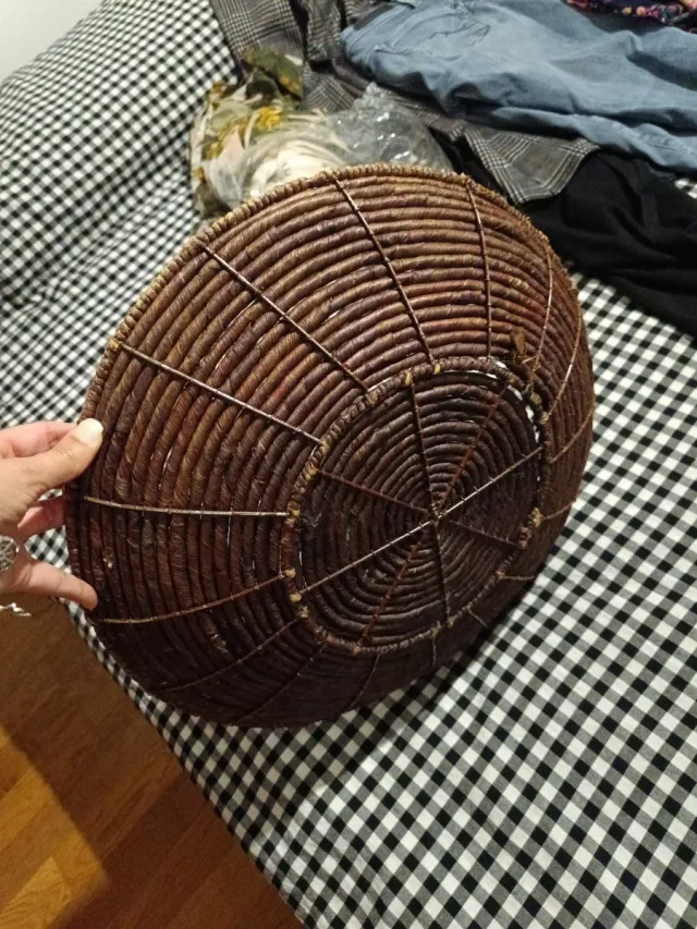 Bandeja decorativa ratan