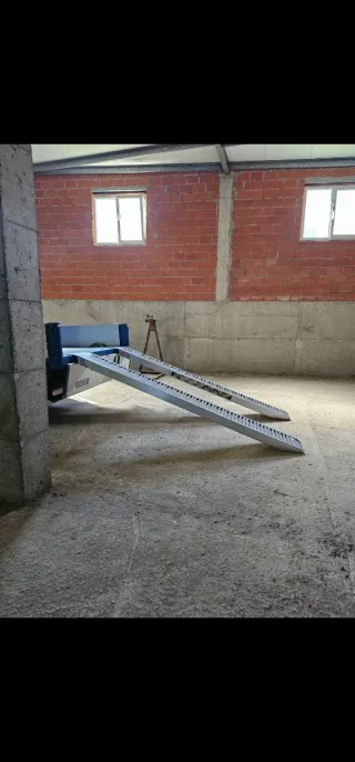 Rampas 2000 kilos para maquinaria pesada