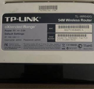 Router TP-Link Blanco