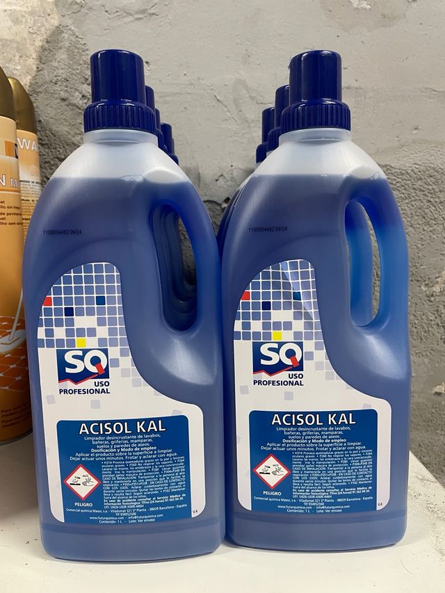 Limpiador desincrustante profesional 1L