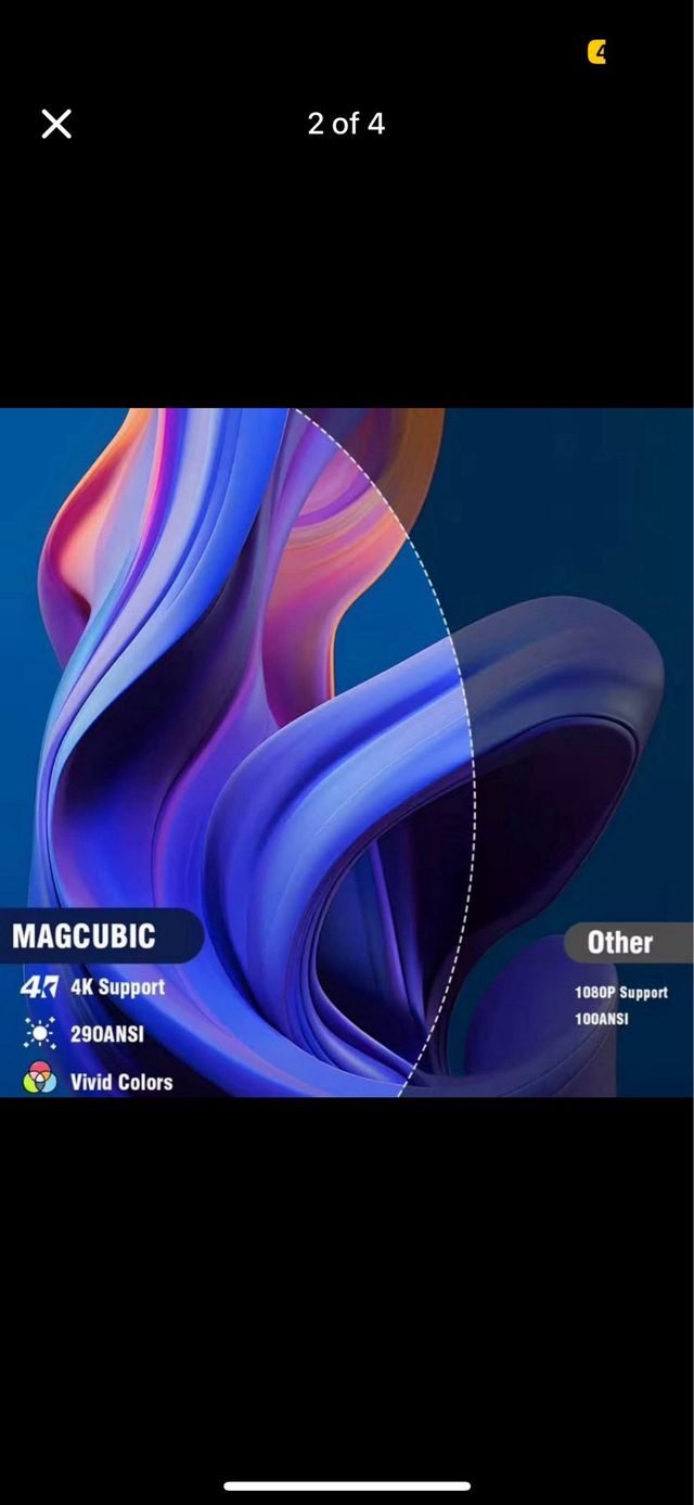 Proyector MAGCUBIC Blanco