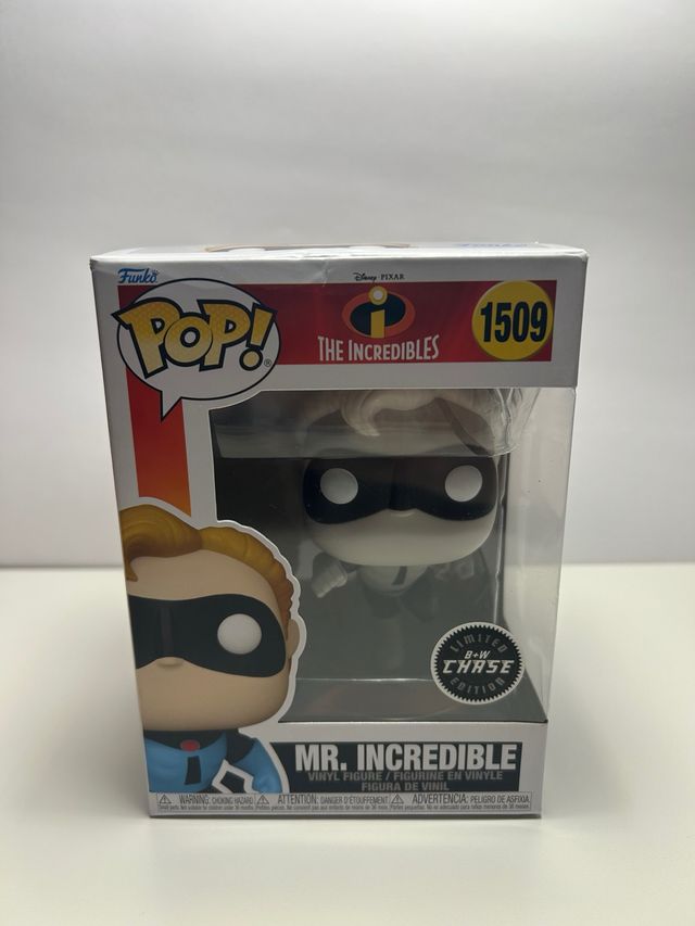 Funko Pop Mr. Increíble 1509 Chase B&W