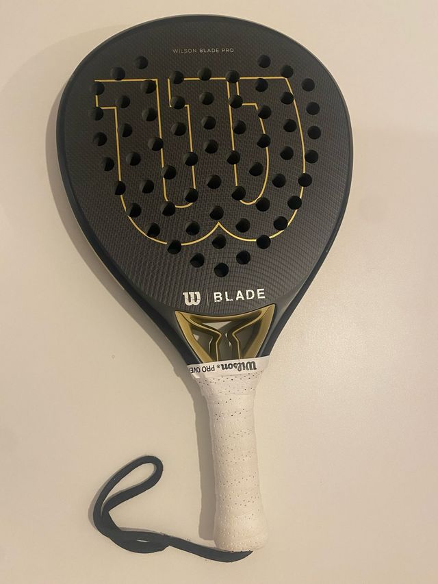Pala Padel Wilson Blade Pro Negra