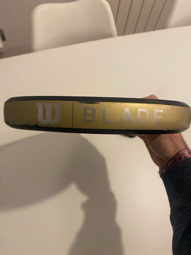 Pala Padel Wilson Blade Pro Negra