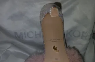 Tacones Kurt Geiger London Exclusivos Rosa/Plata