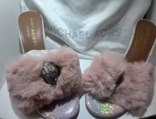 Tacones Kurt Geiger London Exclusivos Rosa/Plata