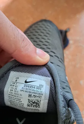 Nike Air Max 270 Gris Hombre